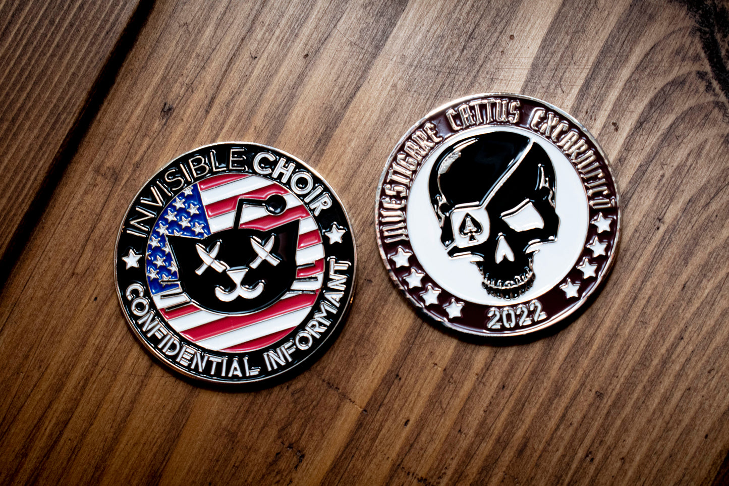 2022 Invisible Choir + Challenge Coin