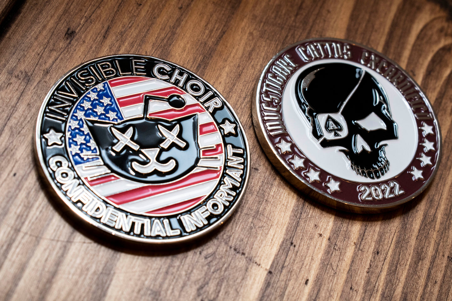 2022 Invisible Choir + Challenge Coin