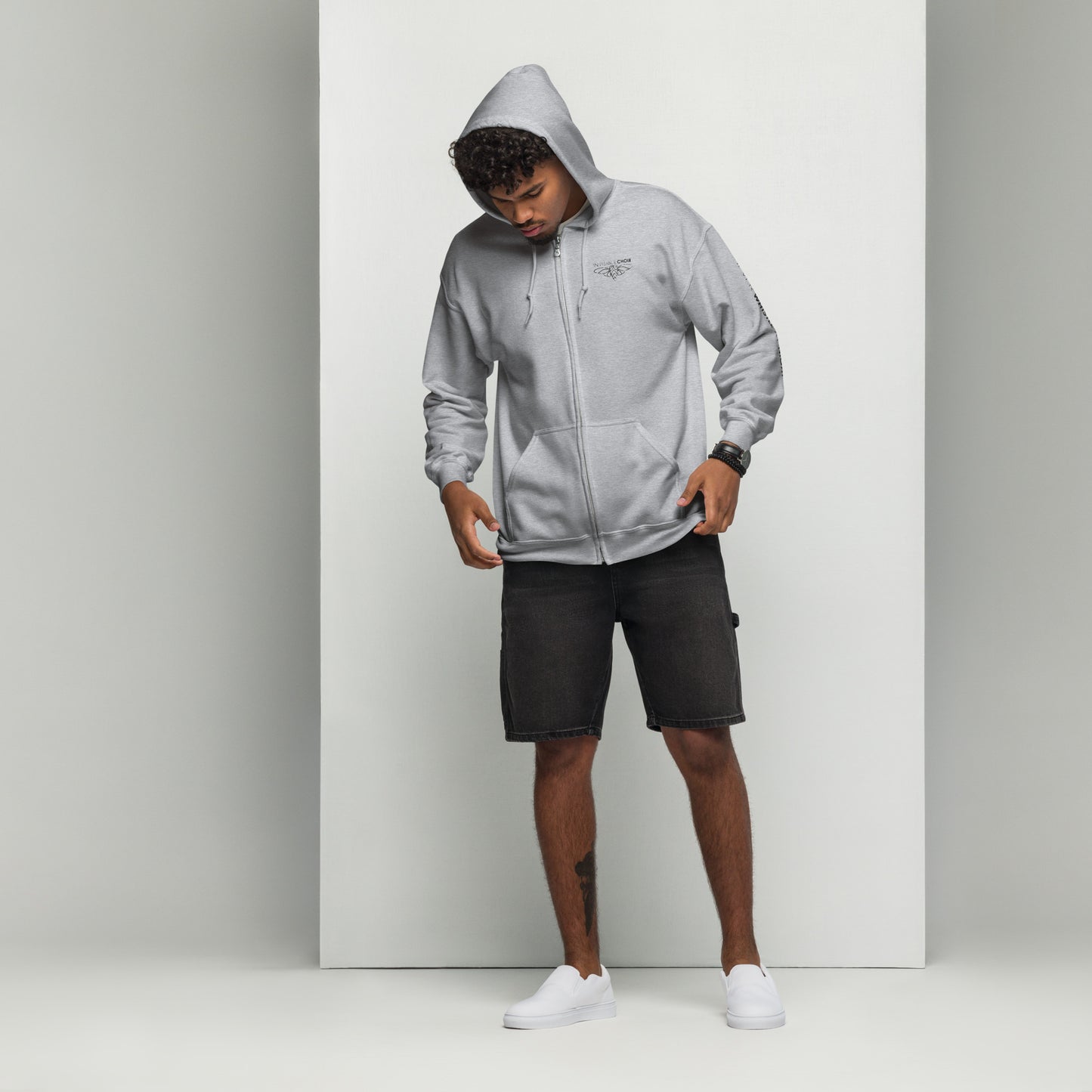 Invisible Choir™ NWAN Unisex heavy blend zip hoodie