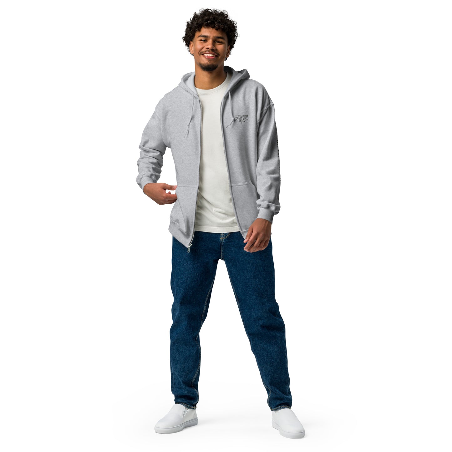 Invisible Choir™ NWAN Unisex heavy blend zip hoodie