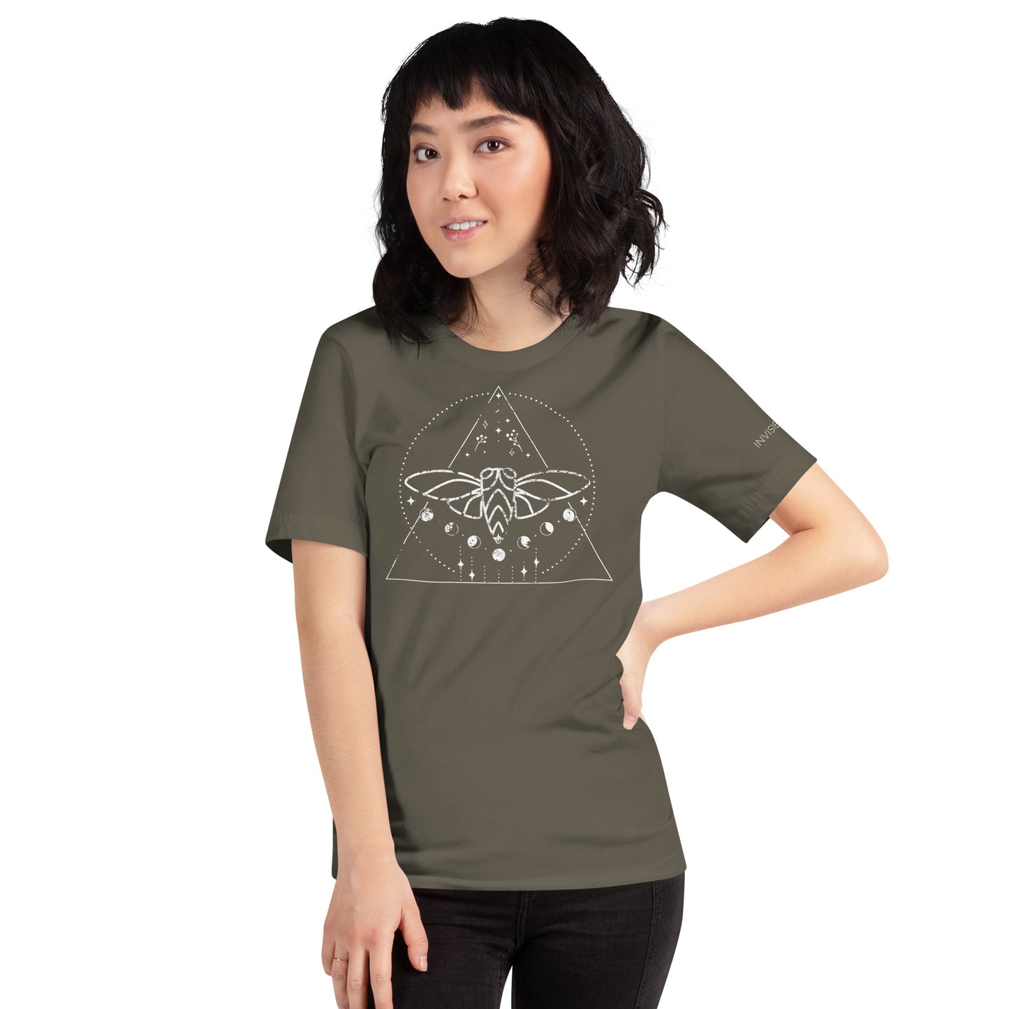 Invisible Choir Celestial Cicada Unisex T-Shirt