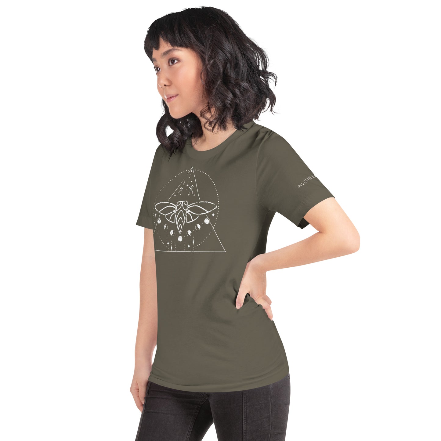 Invisible Choir Celestial Cicada Unisex T-Shirt