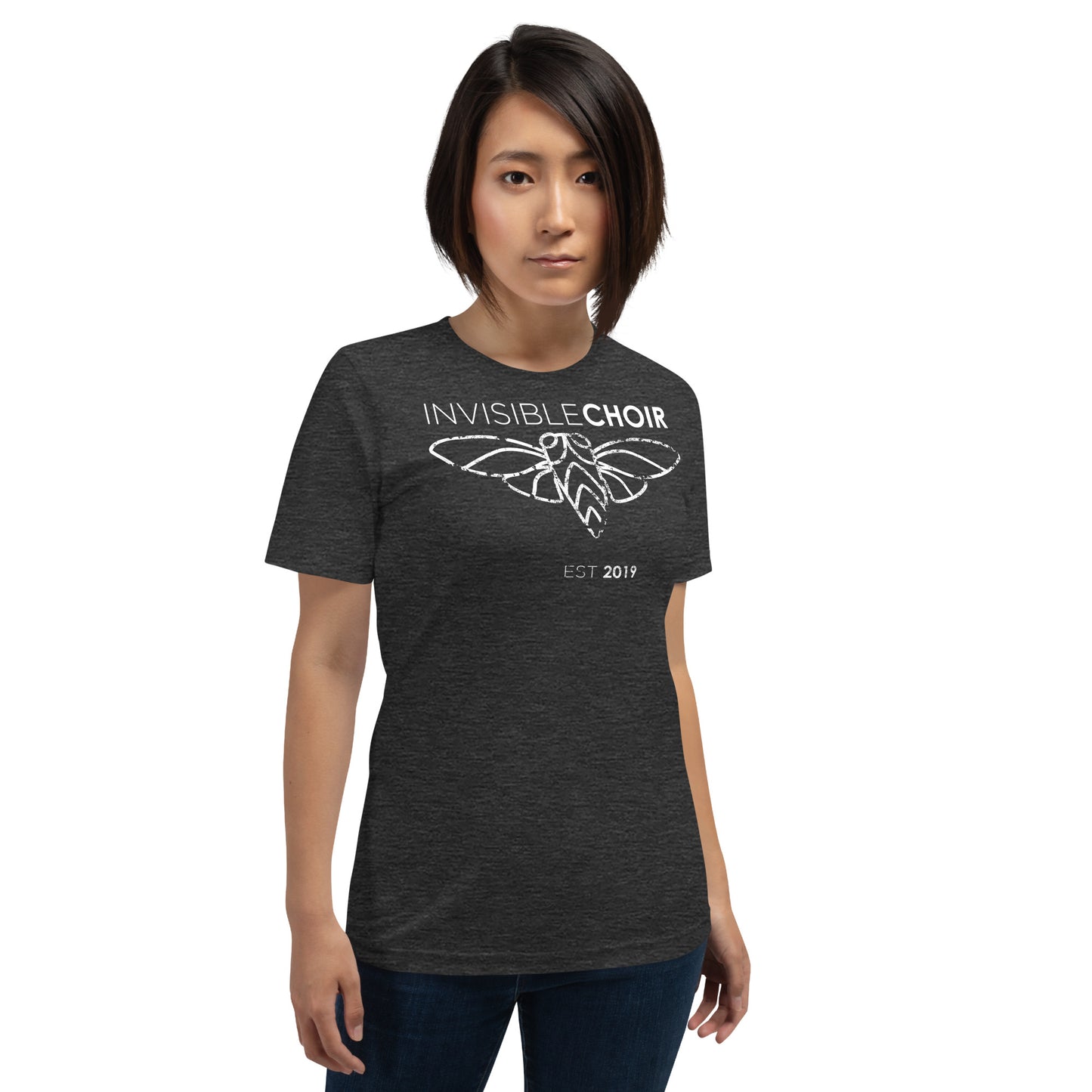 Invisible Choir™ (EST 2019) Logo Unisex T-Shirt