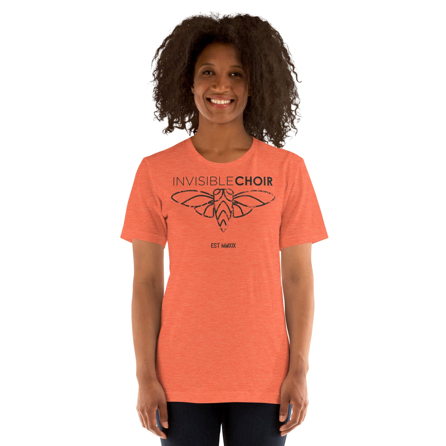 Invisible Choir™ (EST MMXIX) Dark Logo Unisex T-Shirt