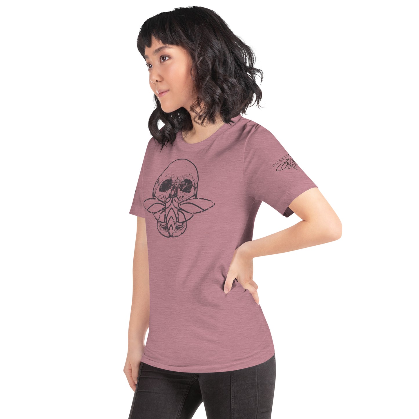 Cicada Skull Distressed Short sleeve t-shirt