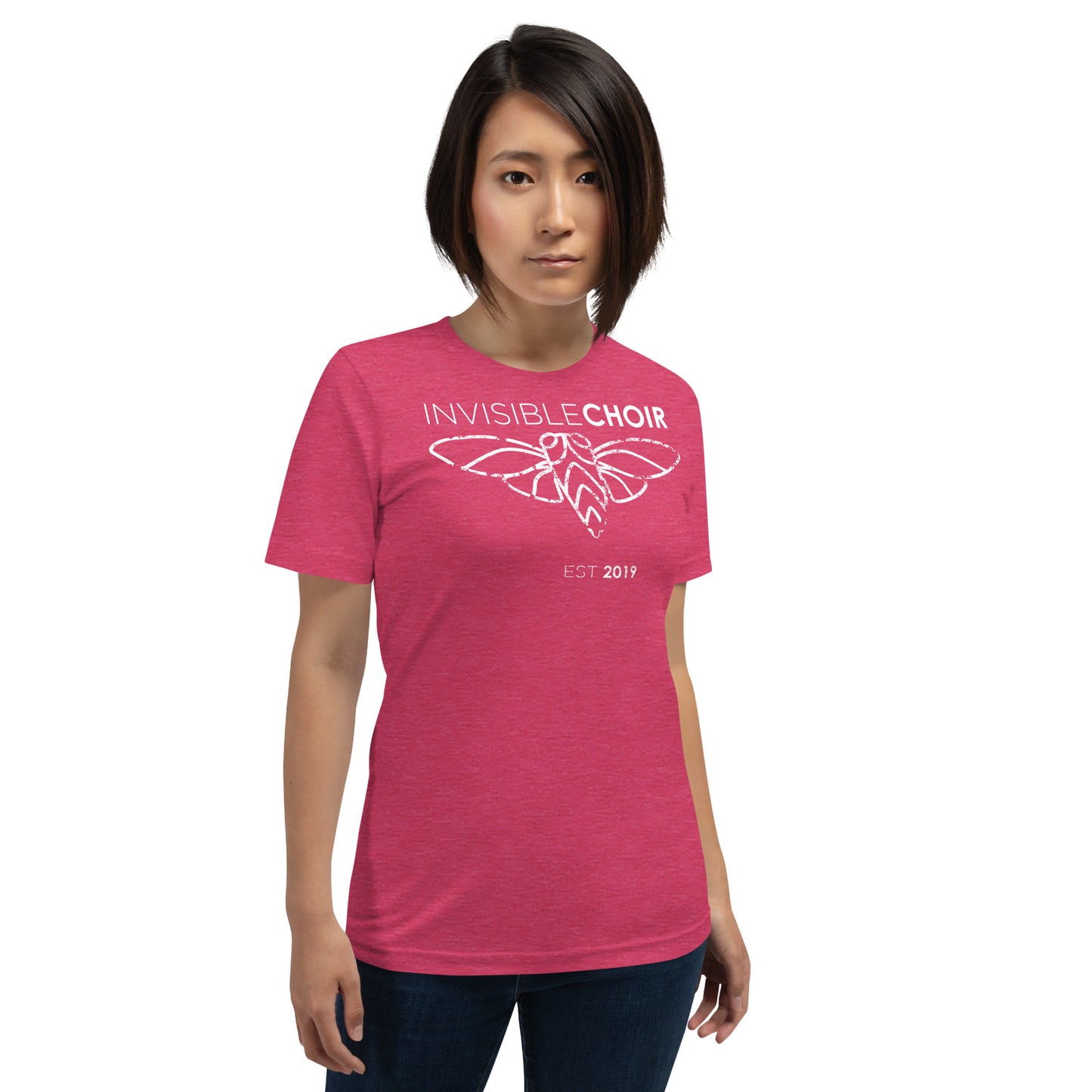 Invisible Choir™ (EST 2019) Logo Unisex T-Shirt