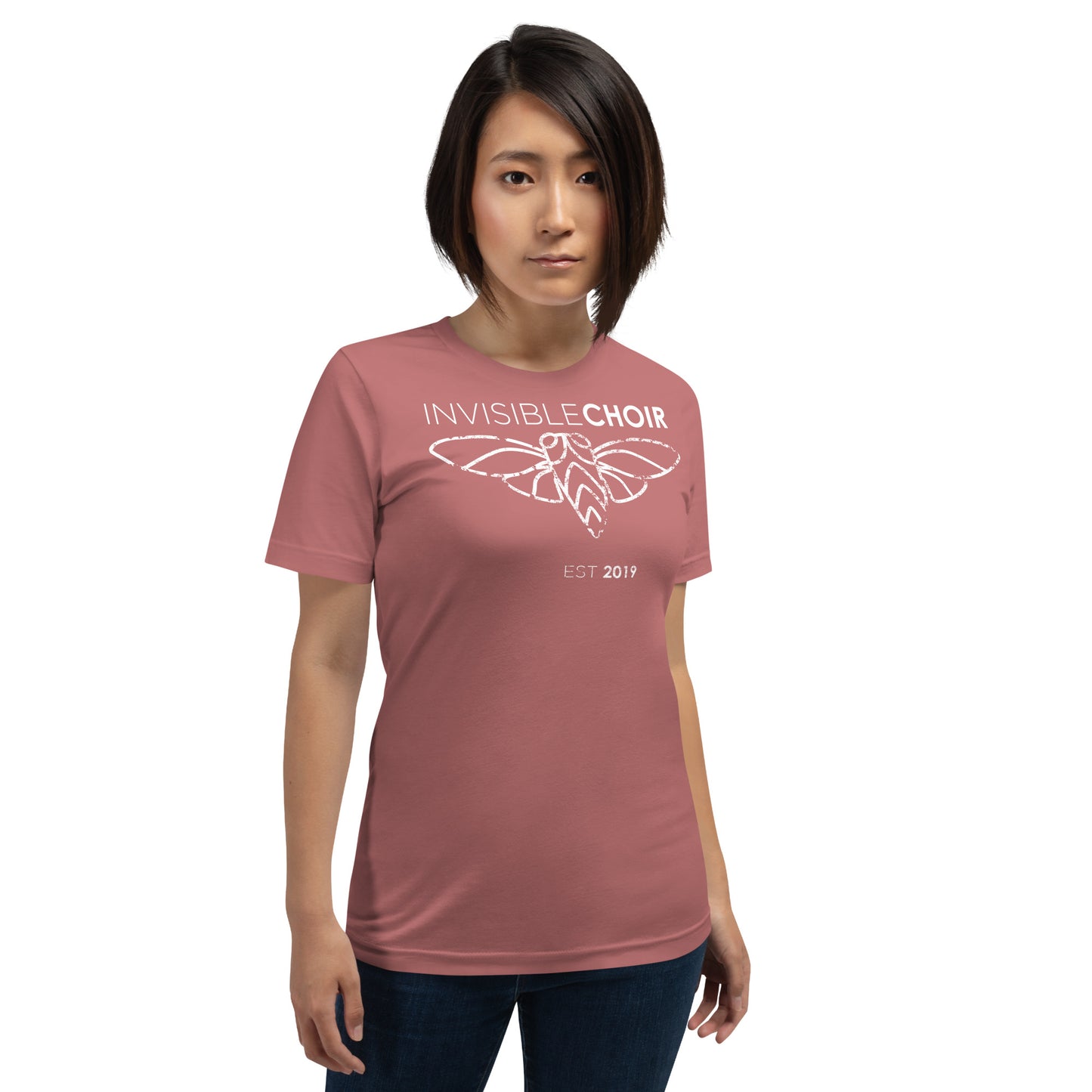 Invisible Choir™ (EST 2019) Logo Unisex T-Shirt