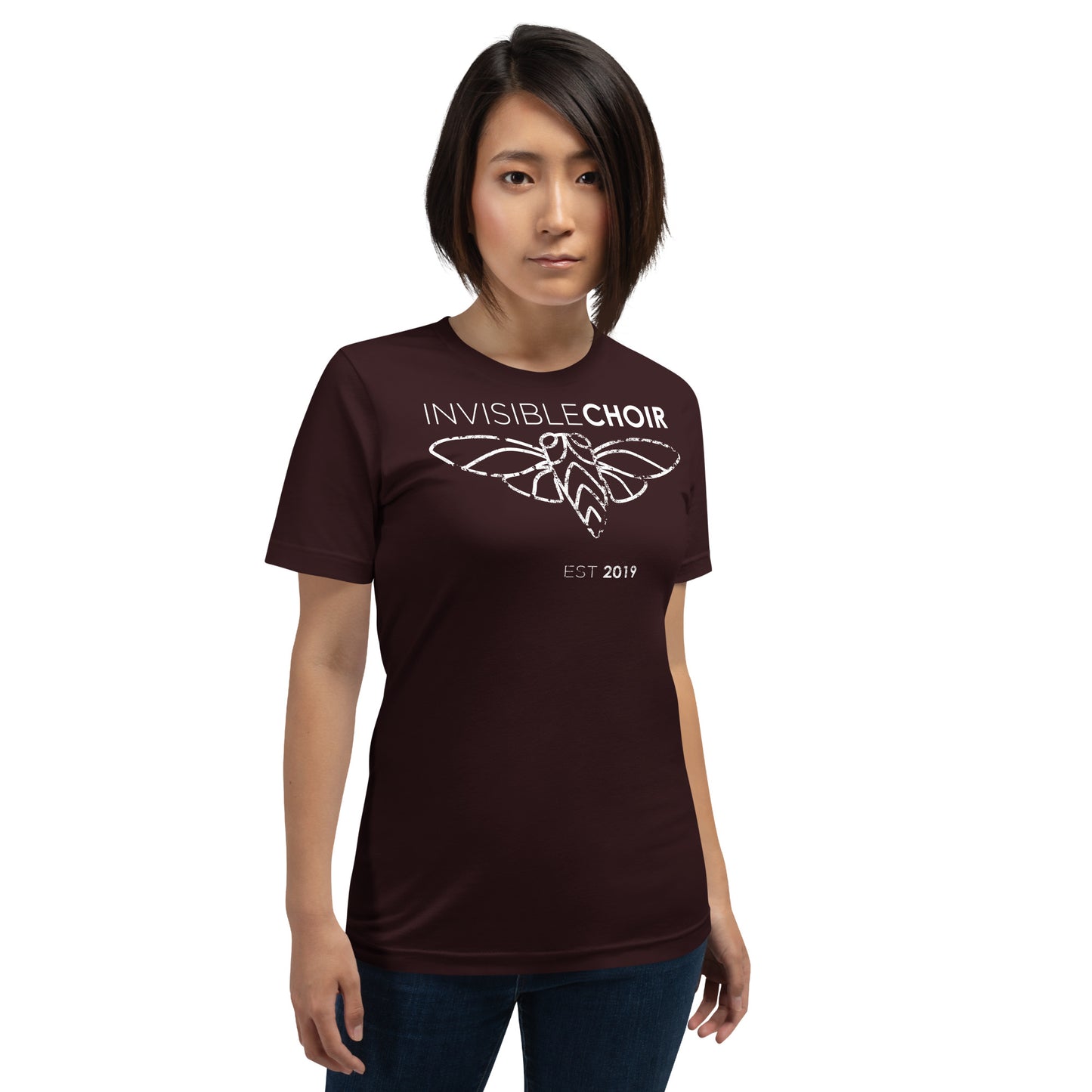 Invisible Choir™ (EST 2019) Logo Unisex T-Shirt