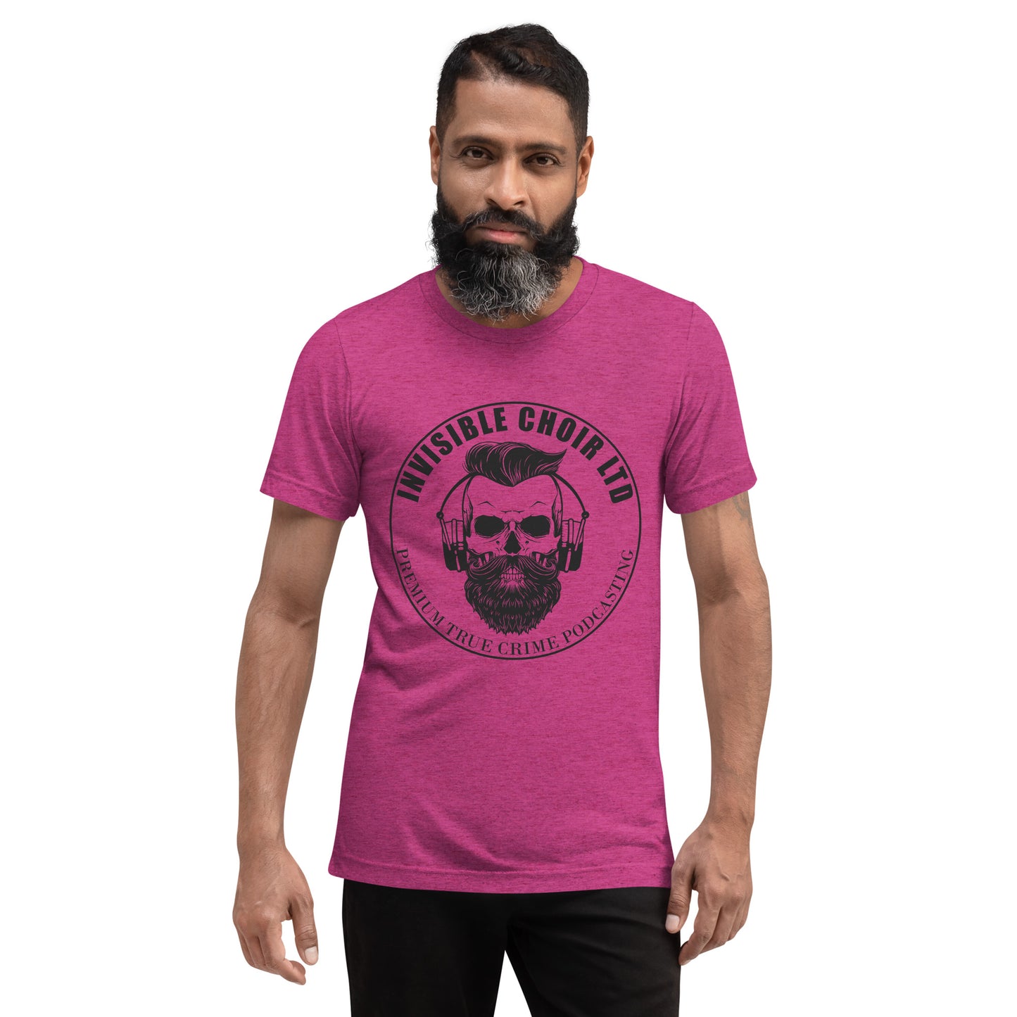 Invisible Choir™ Bearded Hipster Short sleeve t-shirt