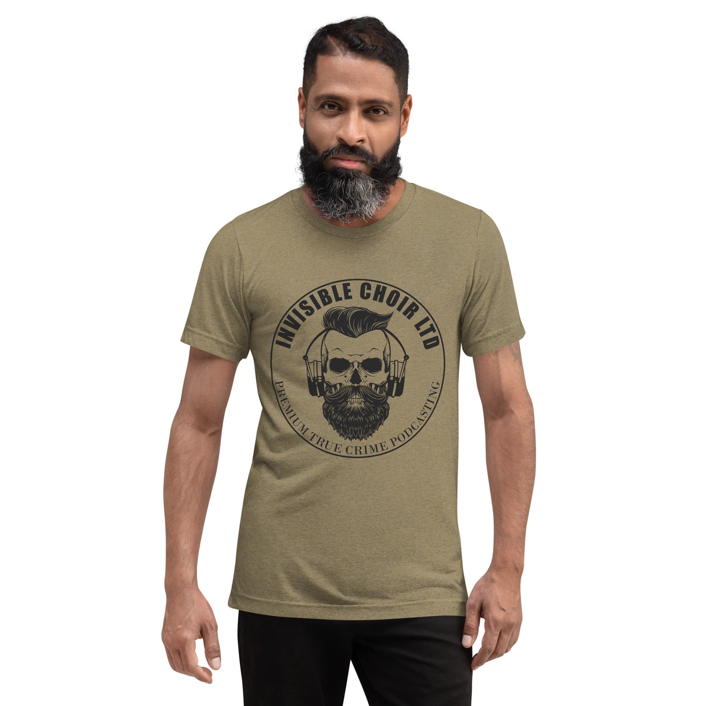 Invisible Choir™ Bearded Hipster Short sleeve t-shirt