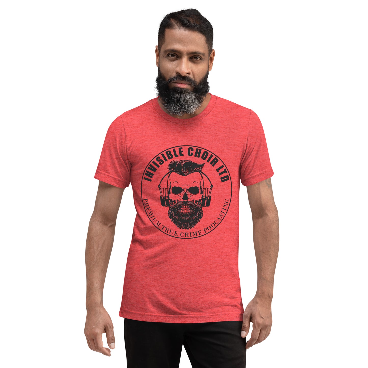 Invisible Choir™ Bearded Hipster Short sleeve t-shirt