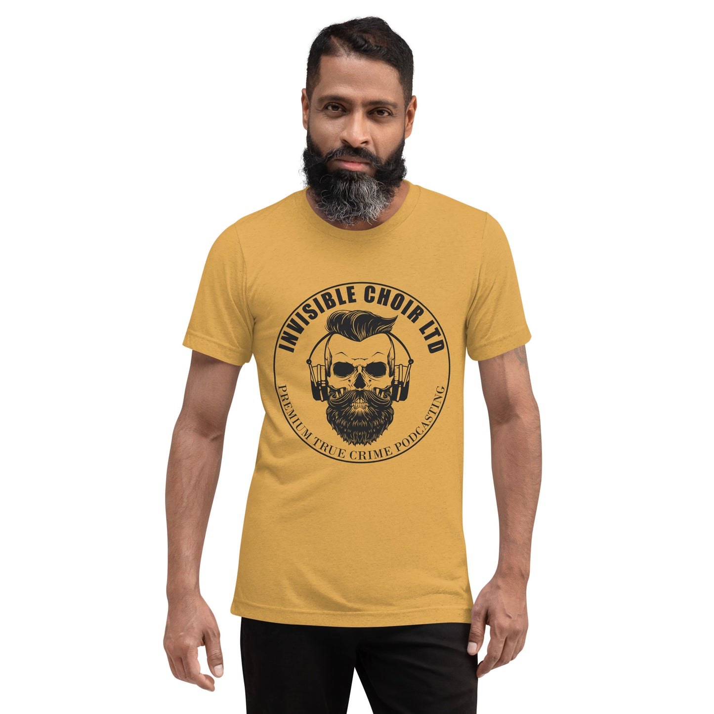 Invisible Choir™ Bearded Hipster Short sleeve t-shirt